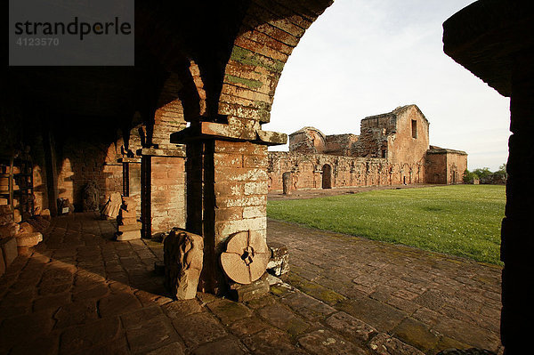 Ruinen des Jesuiten-Kloster Trinidad/ UNESCO Weltkulturerbe  Parana  Paraguay  Südamerika