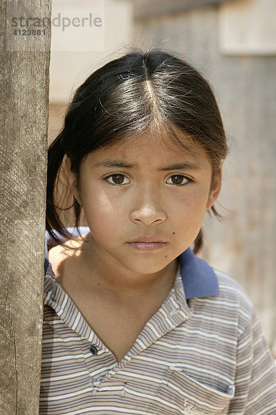Kind  Portrait  Paraguay  Südamerika