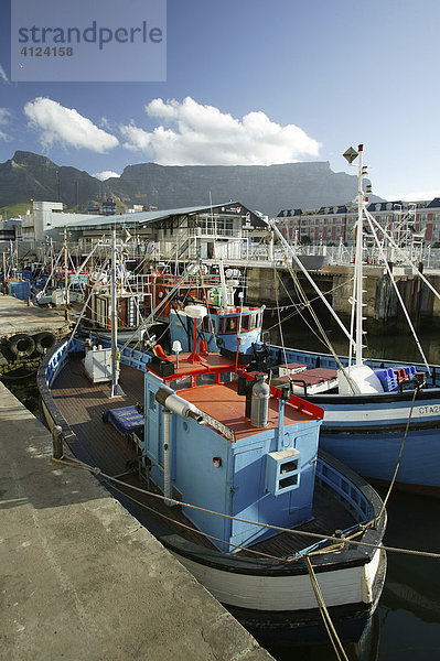Fischerboote  Waterfront  Kapstadt  Südafrika