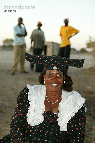 Frauen Porträt  Sehitwa  Botswana  Afrika