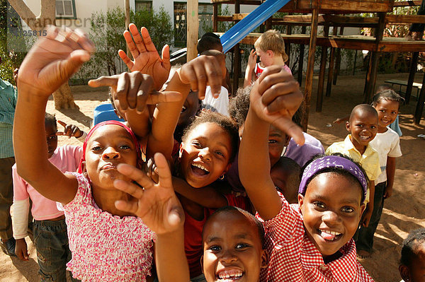 Kindergruppe  Gaborone  Botswana  Afrika