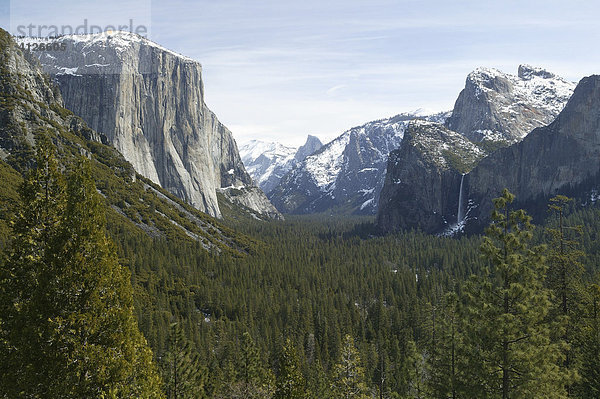 El Capitan  Yosemite Nationalpark  Kalifornien  USA  Nordamerika