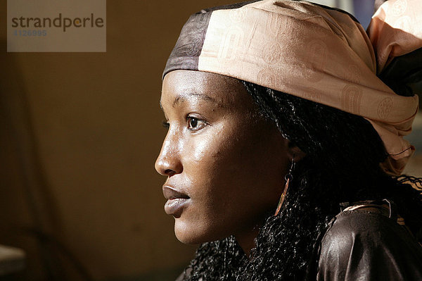 Frau  Porträt  Garoua  Kamerun  Afrika