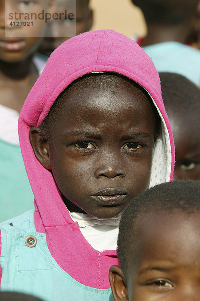 Junge  Porträt  Garoua  Kamerun  Afrika