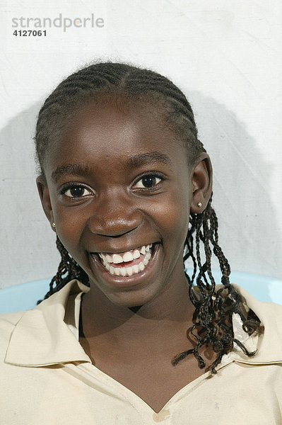 Mädchen  Portrait  Garoua  Kamerun  Afrika