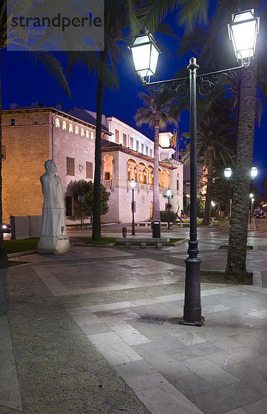Seekonsulat  heute Sitz der Regierung der Balearen am Passeig Sagrea  Palma de Mallorca  Balearen  Spanien  Europa
