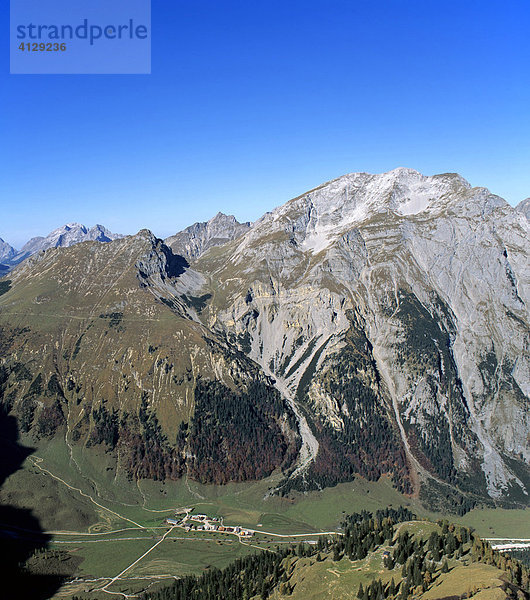 Eng  Engalm  Gamsjoch  Großer Ahornboden  Karwendel  Tirol  Österreich