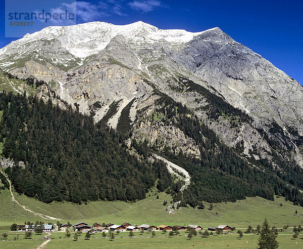 Eng  Engalm  Gamsjoch  Großer Ahornboden  Karwendel  Tirol  Österreich