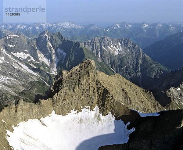 Parseierspitze  Lechtaler Alpen  Tirol  Österreich