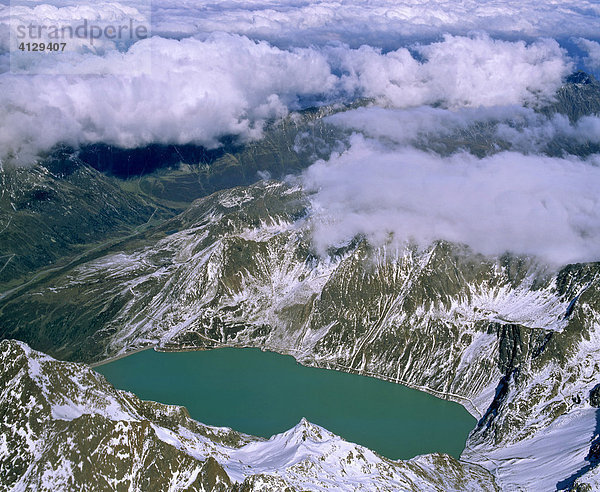 Finstertaler Stausee  Kütai  Stubaier Alpen  Tirol  Österreich