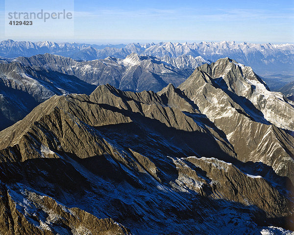 Serleskamm  Habicht  Stubaier Alpen  Tirol  Österreich
