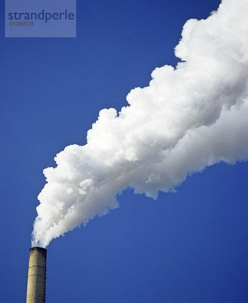 Fabrikschornstein  Schornstein  Rauch  Umweltverschmutzung