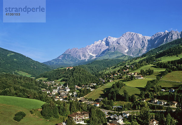 Mühlbach vor dem Hochkönig  Berchtesgadener Alpen  Salzburger Land  Österreich