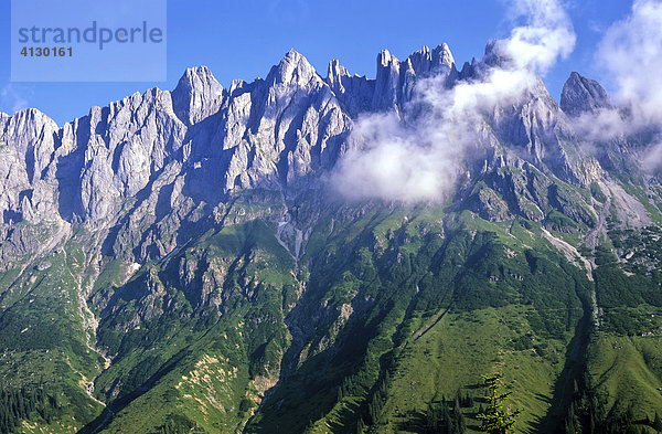 Mandlwand  Hochkönigmassiv  Berchtesgadener Alpen  Salzburger Land  Österreich