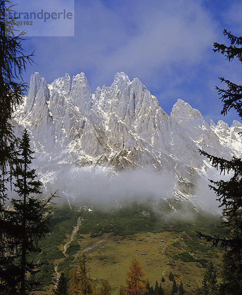 Mandlwand  Hochkönigmassiv  Berchtesgadener Alpen  Salzburger Land  Österreich