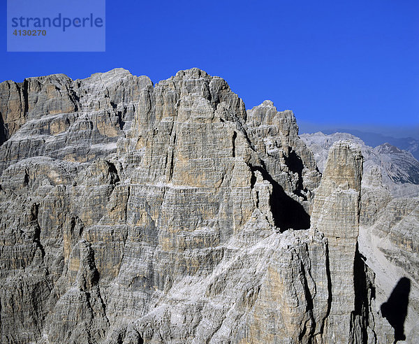 Guglia di Brenta  Campanile Basso  Brentagruppe  Dolomiten  Südtirol  Italien