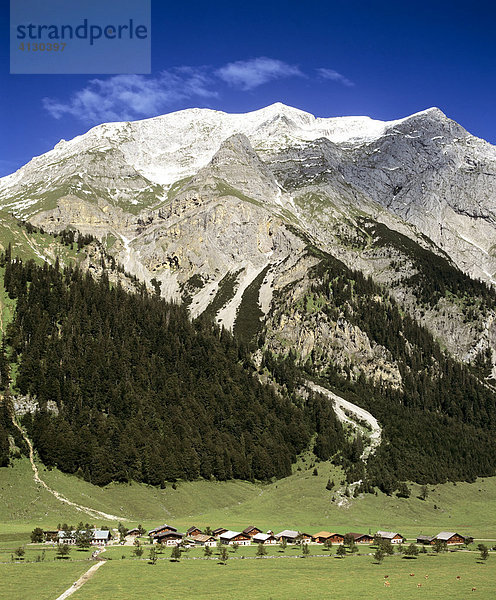 Eng  Engalm  Gamsjoch  Grosser Ahornboden  Karwendelgebirge  Tirol  Österreich