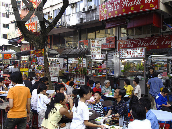 Chinesischer Markt  Bukit Bintang  Kuala Lumpur  Malaysia  Asien