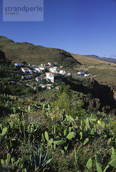 Dorf Antoncojo  La Gomera  Kanarische Inseln  Spanien