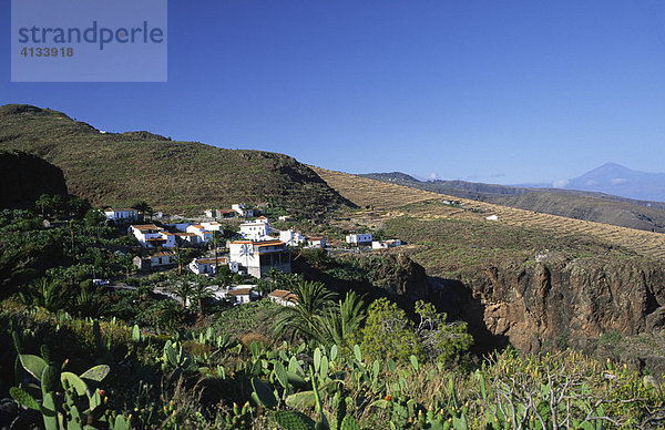 Dorf Antoncojo  La Gomera  Kanarische Inseln  Spanien