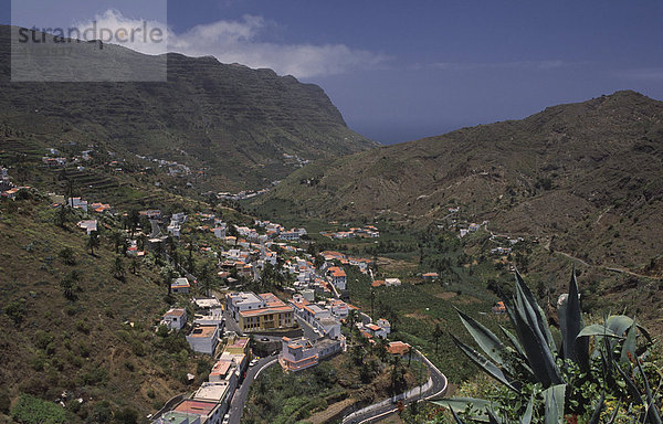 Dorf Los Telares  La Gomera  Kanarische Inseln  Spanien