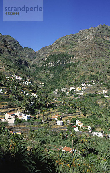 Gran Rey Tal  La Gomera  Kanarische Inseln  Spanien