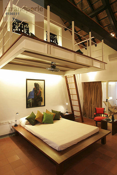 Trinity House  Hotel  Apartementhaus  Cochin  Kerala  Indien