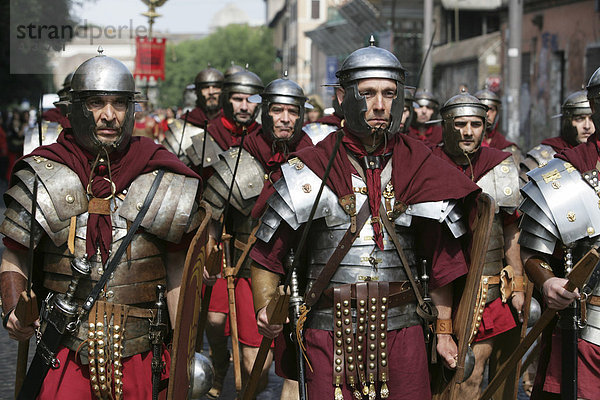 ITA  Italien  Rom: Historischer Umzug zum Jahrestag der Gründung Roms am 21. April 753 v. Chr.