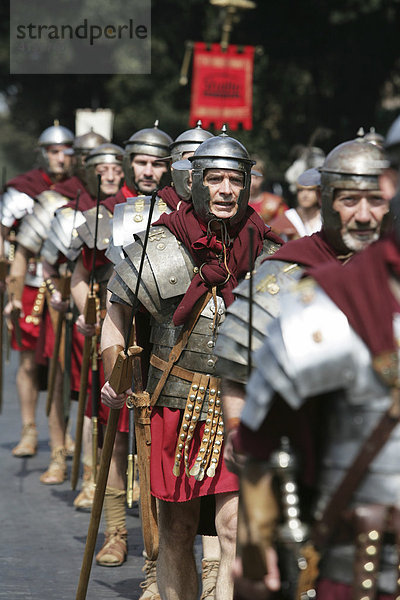 ITA  Italien  Rom: Historischer Umzug zum Jahrestag der Gründung Roms am 21. April 753 v. Chr.