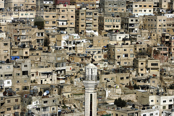 Stadtviertel  Wohnviertel Basman  Amman  Jordanien