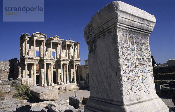 TUR  Türkei  Ephesus : Antike Stadt Ephesus.