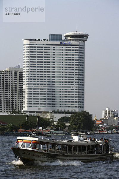 THA Thailand Bangkok Bangkok Millennium Hilton Hotel am Chao Phraya Fluss