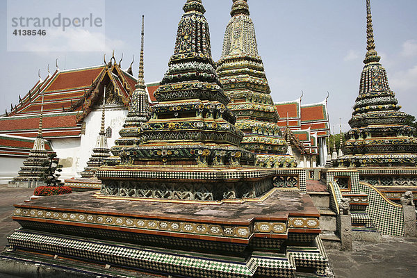 THA Thailand Bangkok Tempelanlage Wat Pho.