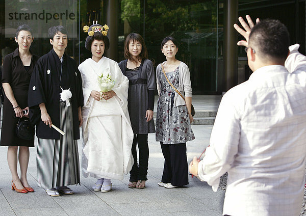 Shinto Heirat  Meiji-Schrein  Tokio  Japan  Asien