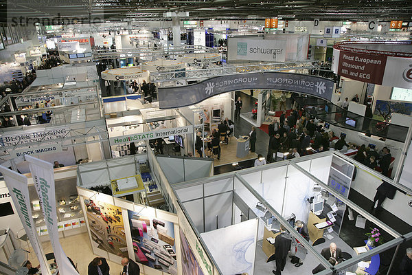 Medica 2007  weltgrösste Fachmesse für Medizin  Düsseldorf  Nordrhein-Westfalen  Deutschland