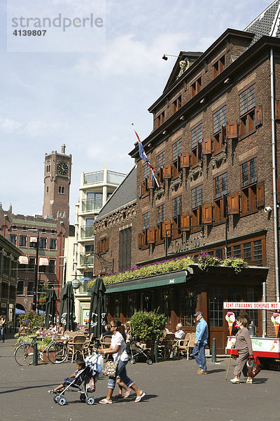 Innenstadt  Gravenstraat  Restaurant t' Goude Hooft  Den Haag  Niederlande