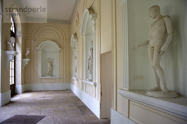 Schloss Wörlitzer Landhaus  Gartenreich Dessau-Wörlitz  Wörlitzer Anlagen  UNESCO Weltkulturerbe  Dessau  Sachsen-Anhalt  Deutschland