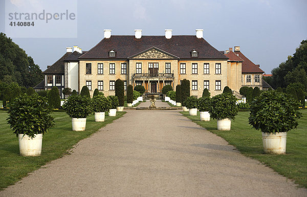 Schloss und Park Oranienbaum  Gartenreich Dessau-Wörlitz  Wörlitzer Anlagen  UNESCO Weltkulturerbe  Dessau  Sachsen-Anhalt  Deutschland