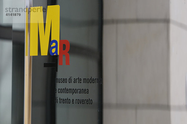 Museum für moderne und zeitgenössische Kunst in Trient und Rovereto  Italien