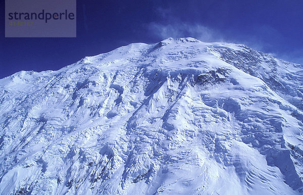 Wickersham Wall  die Nordflanke des Mount McKinley im Denali National Park  Alaska  USA