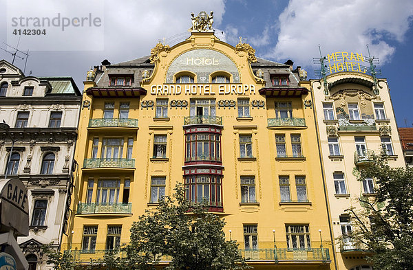 Hotel Europa am Wenzelsplatz in Prag  Tschechische Republik