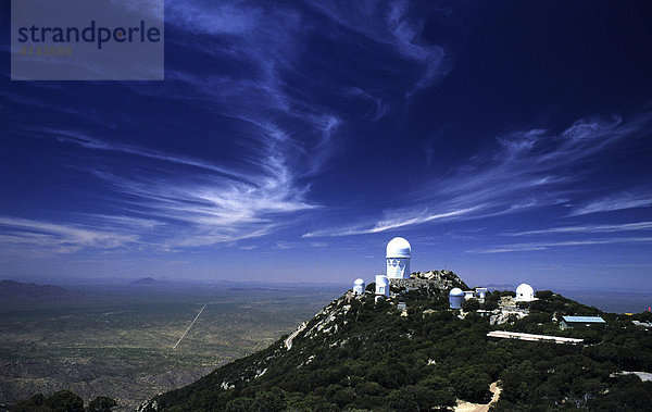 USA  Vereinigte Staaten von Amerika  Arizona: Kitt Peak National Observatory suedlich von Tucson. l.