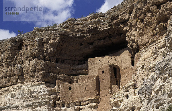 USA  Vereinigte Staaten von Amerika  Arizona: Felswohnungen im Montezuma Castle National Monument.