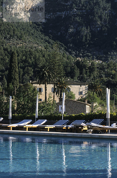 ESP  Spanien  Balearen  Mallorca: R & C-Hotel La Residencia in Deia gehoert R. Branson  Virgin-Group.