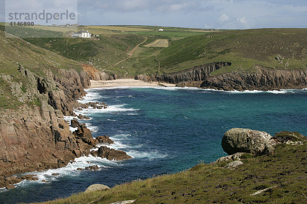 Küste Land's End  Cornwall  Grossbritannien.