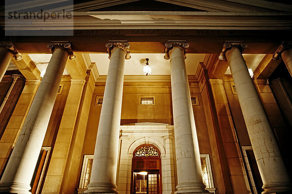 Klassizistische Säulenhalle der University of Capetown  UCT  Kapstadt  Kapprovinz  Südafrika  Afrika