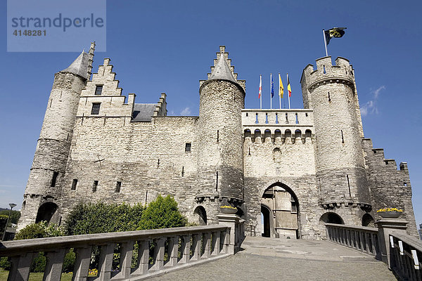 Burg Steen  Antwerpen  Belgien