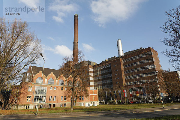 Museum der Deutschen Binnenschifffahrt  TyssenKrupp Kraftwerk Hermann Wenzel  Duisburg-Ruhrort  NRW  Deutschland