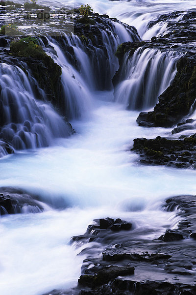 Wasserfall Bruarfoss  Island