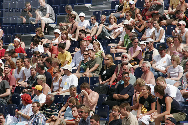Publikum bei einer öffentlichen Sportveranstaltung in Berlin  Deutschland